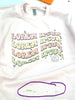 [Warehouse Sale] Sample Lorem Ipsum Doodle Sweatshirt Pink Size XL - Second