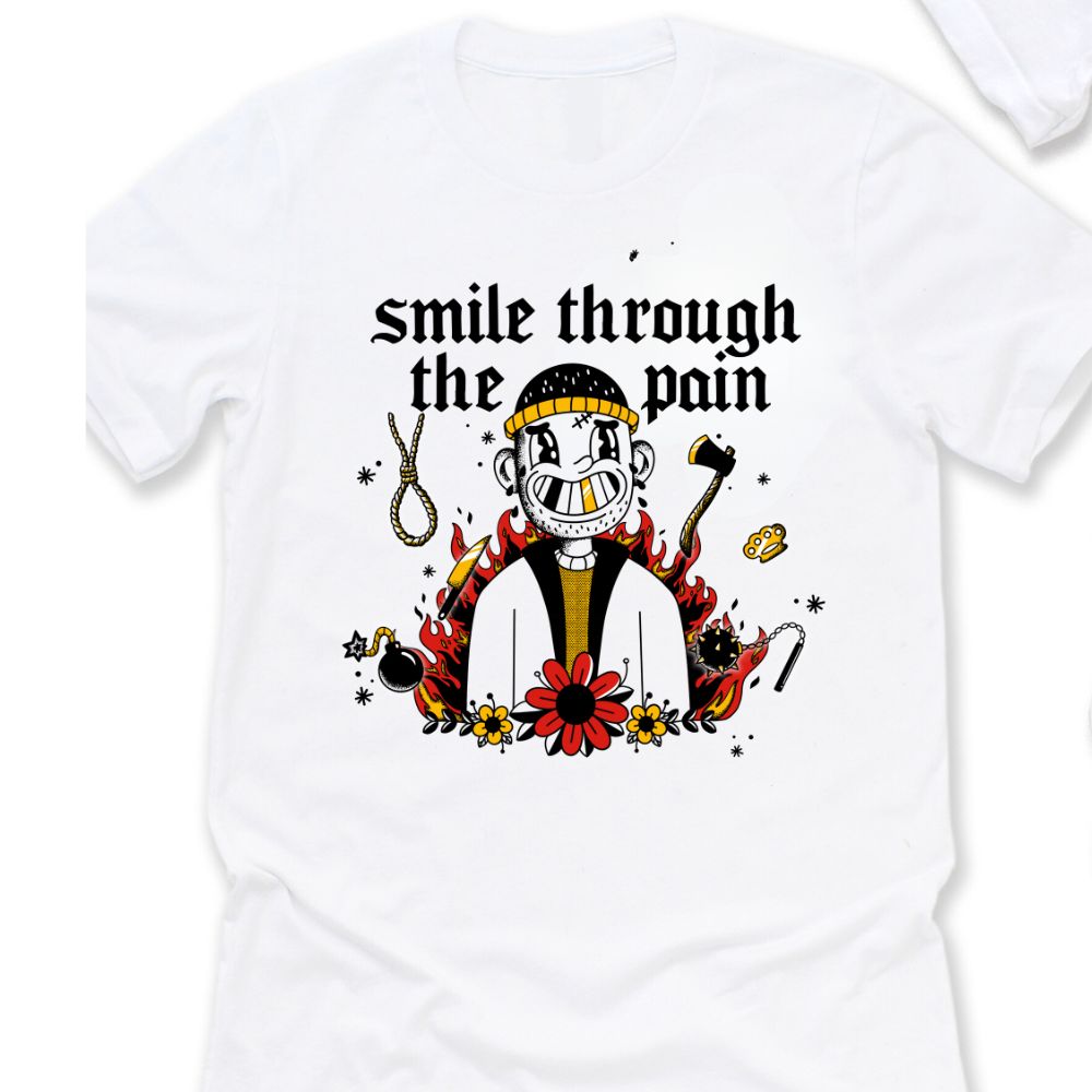 Smile Through The Pain - Graphic Tee