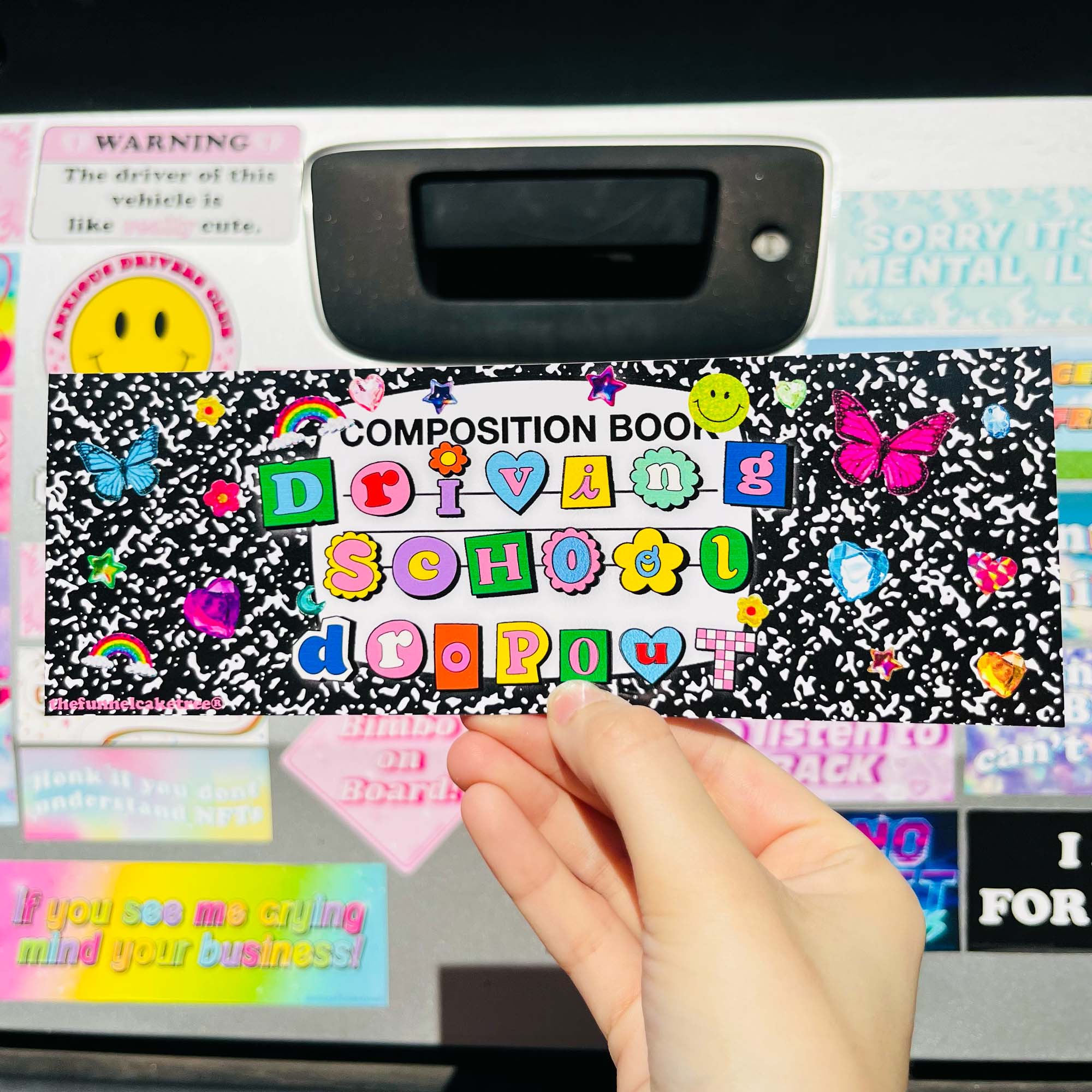 Driving School Dropout Bumper Sticker