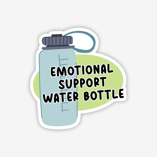 Emotional Support Water Bottle Sticker