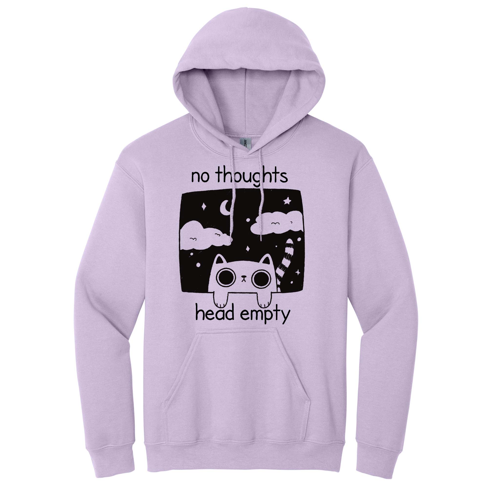 No Thoughts Head Empty Hoodie