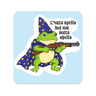 Outta Spells but Not Outta Shells Sticker on white background