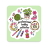 Professional Hobby Collector Sticker, approximately 3 × 3 inches