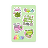 Stoner Humor Sticker Sheet on white background