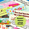 Bumper Sticker 3 Pack - Choose Your Designs!🎉🎉