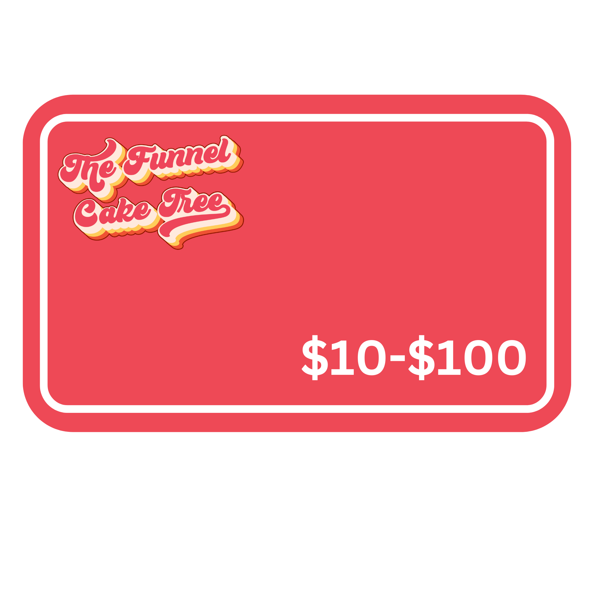 Funnel Cake Tree Gift Cards