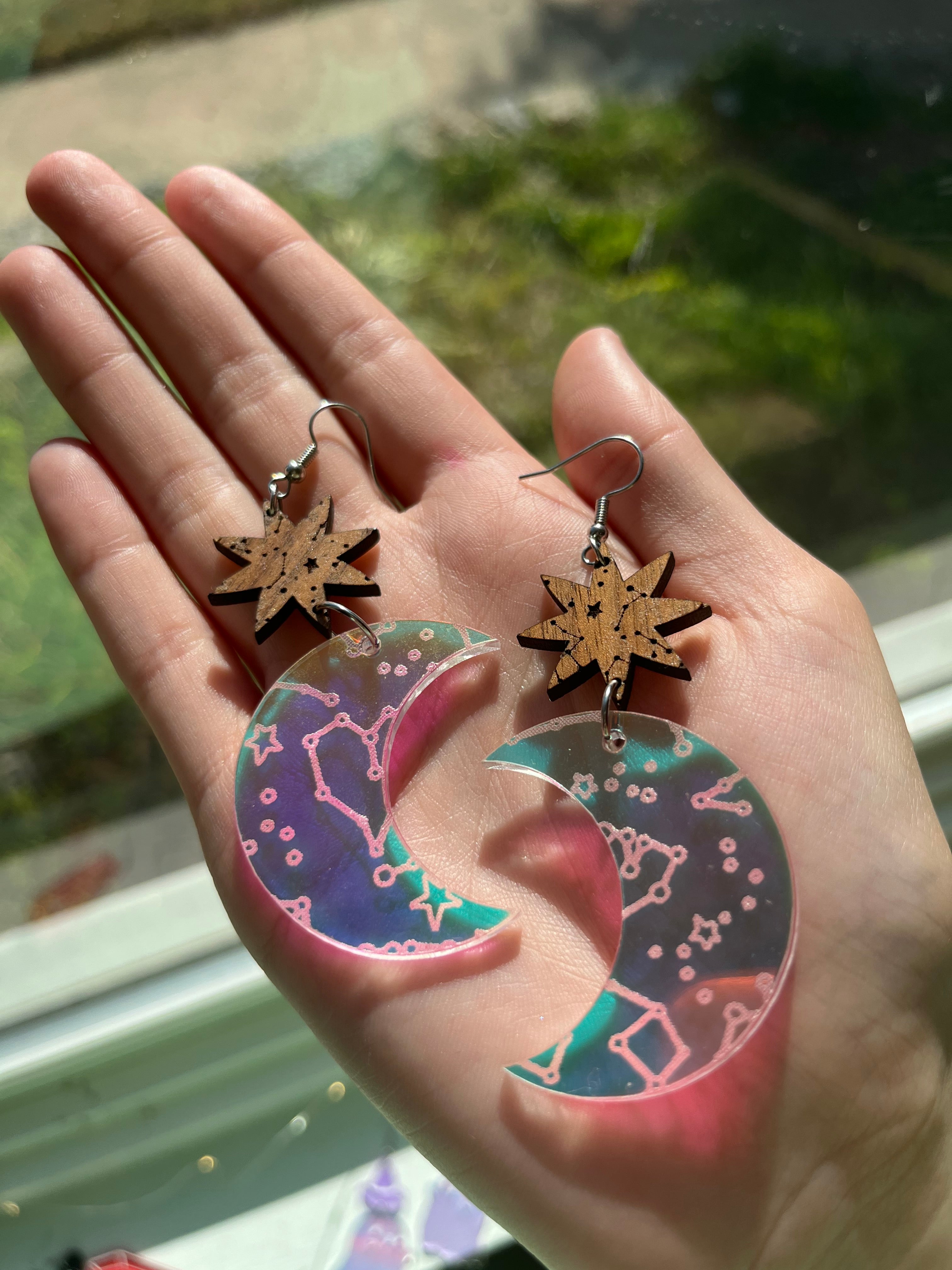 Harvest Moon Earrings 🌙🌟
