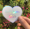 Self Love Club Holographic Vinyl Sticker