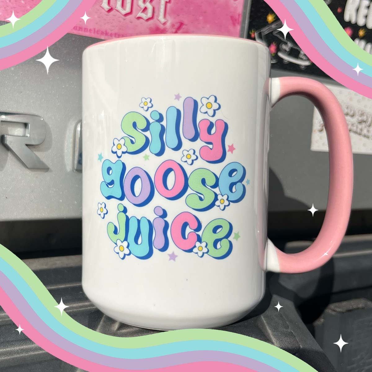 Silly Goose Juice Handpressed 15oz Mug
