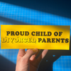 Proud Child of Divorced Parents  Bumper Sticker