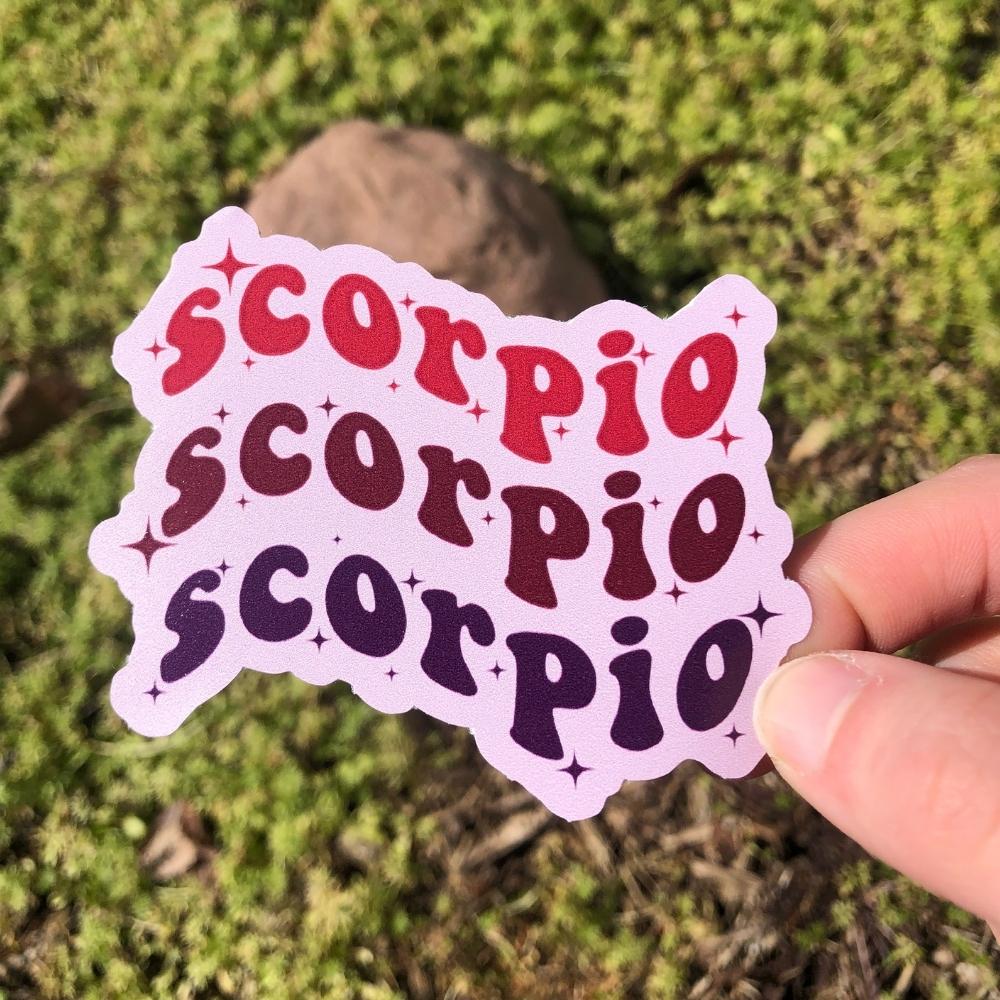 Star Sign Vinyl Sitckers – The Funnel Cake Tree