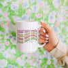Retro Doodle 2 Mug Set- Personalize it with your custom text!